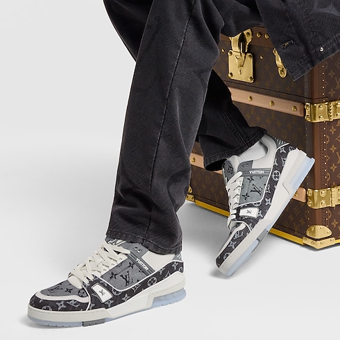 Sneaker LV Trainer Homme Souliers Sneakers | LOUIS VUITTON (Zoom produit)