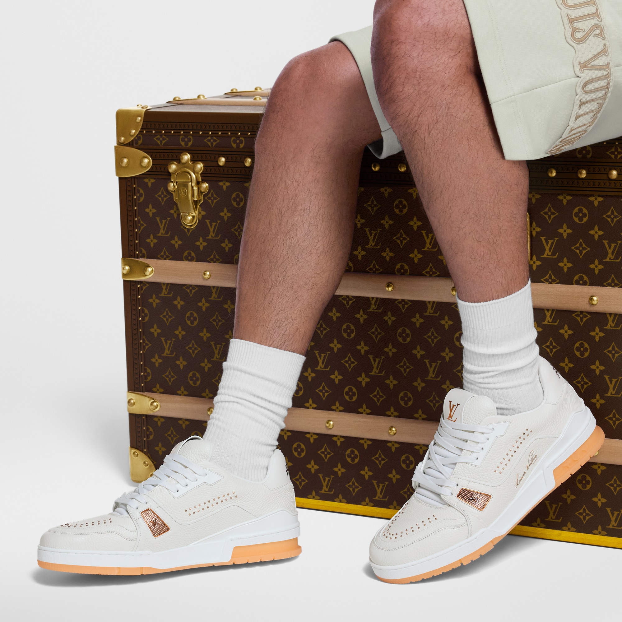 Sneaker LV Trainer  Homme Souliers Sneakers | LOUIS VUITTON (Zoom produit)