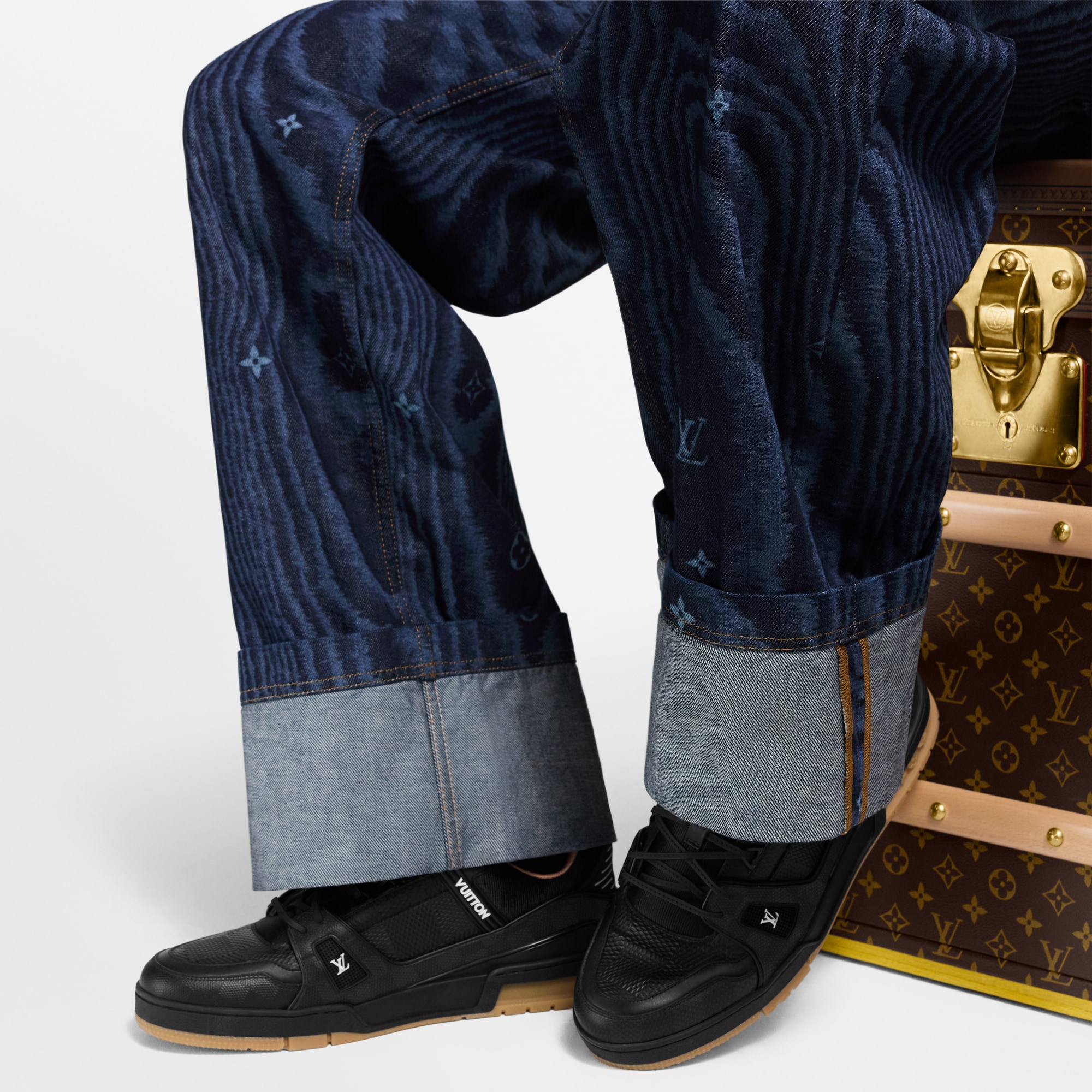 Sneaker LV Trainer  Homme Souliers Sneakers | LOUIS VUITTON (Zoom produit)