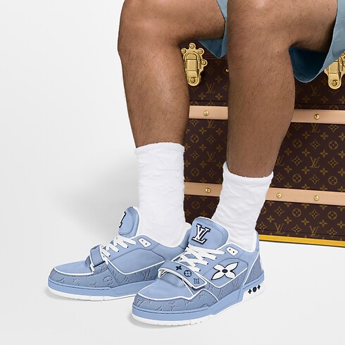 Sneaker LV Trainer Homme Souliers Sneakers | LOUIS VUITTON (Zoom produit)