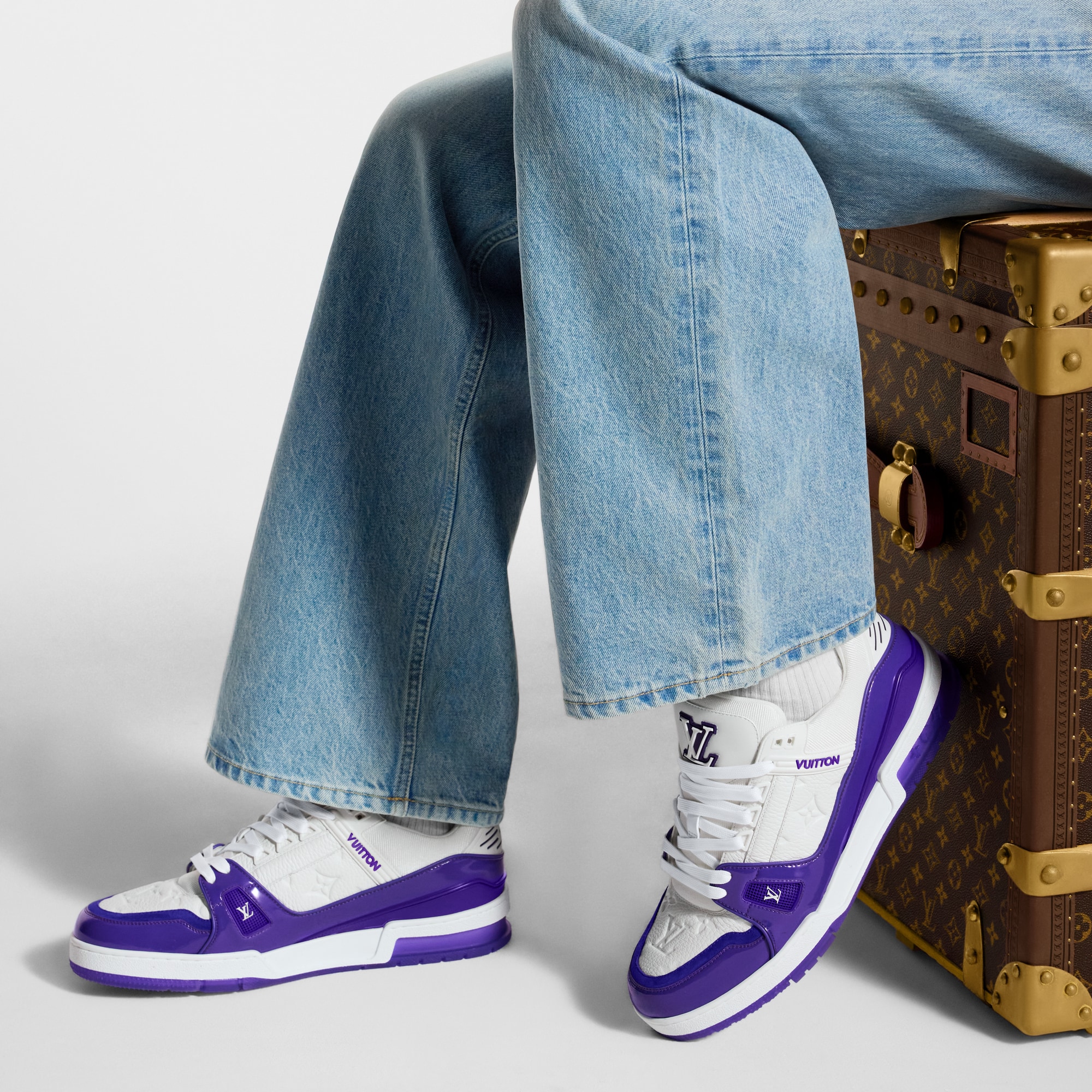 Sneaker LV Trainer  Homme Souliers Sneakers | LOUIS VUITTON (Zoom produit)