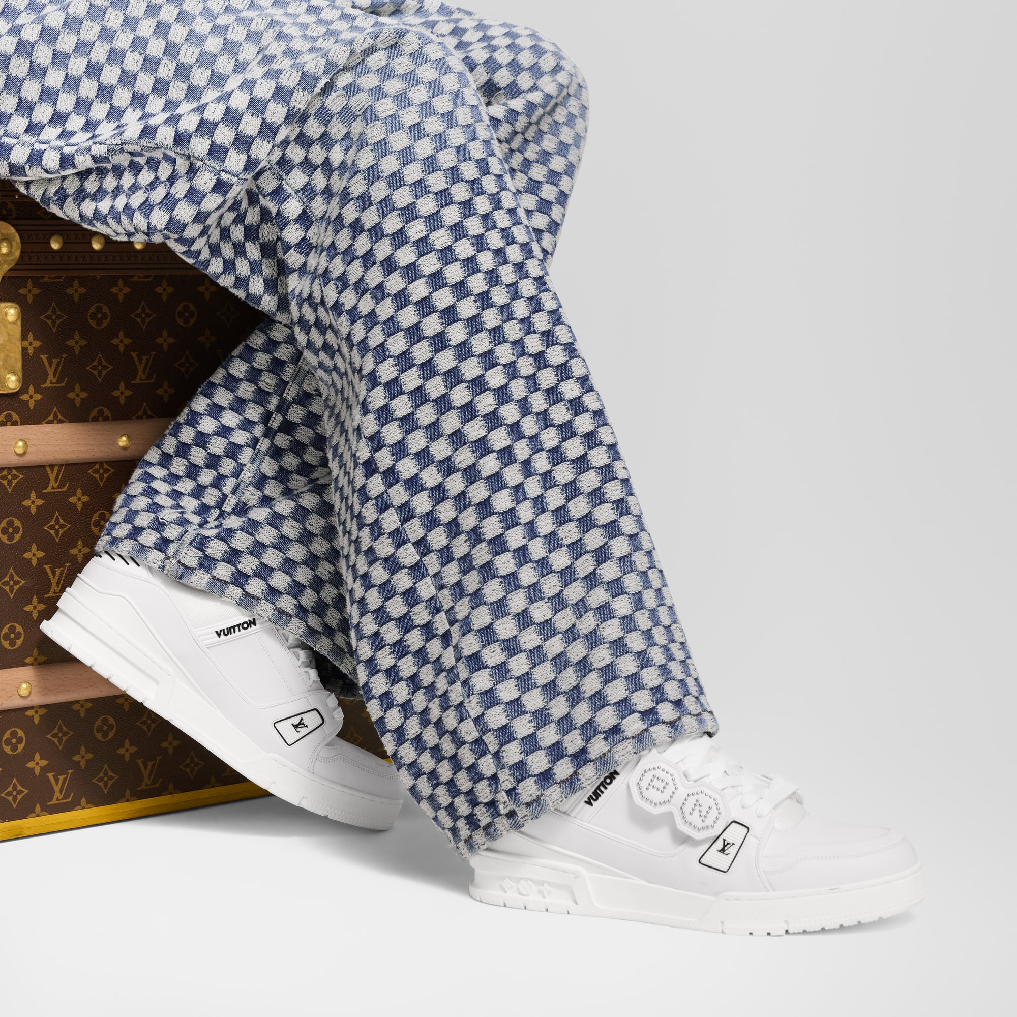 Sneaker LV Trainer  Homme Souliers Sneakers | LOUIS VUITTON (Zoom produit)