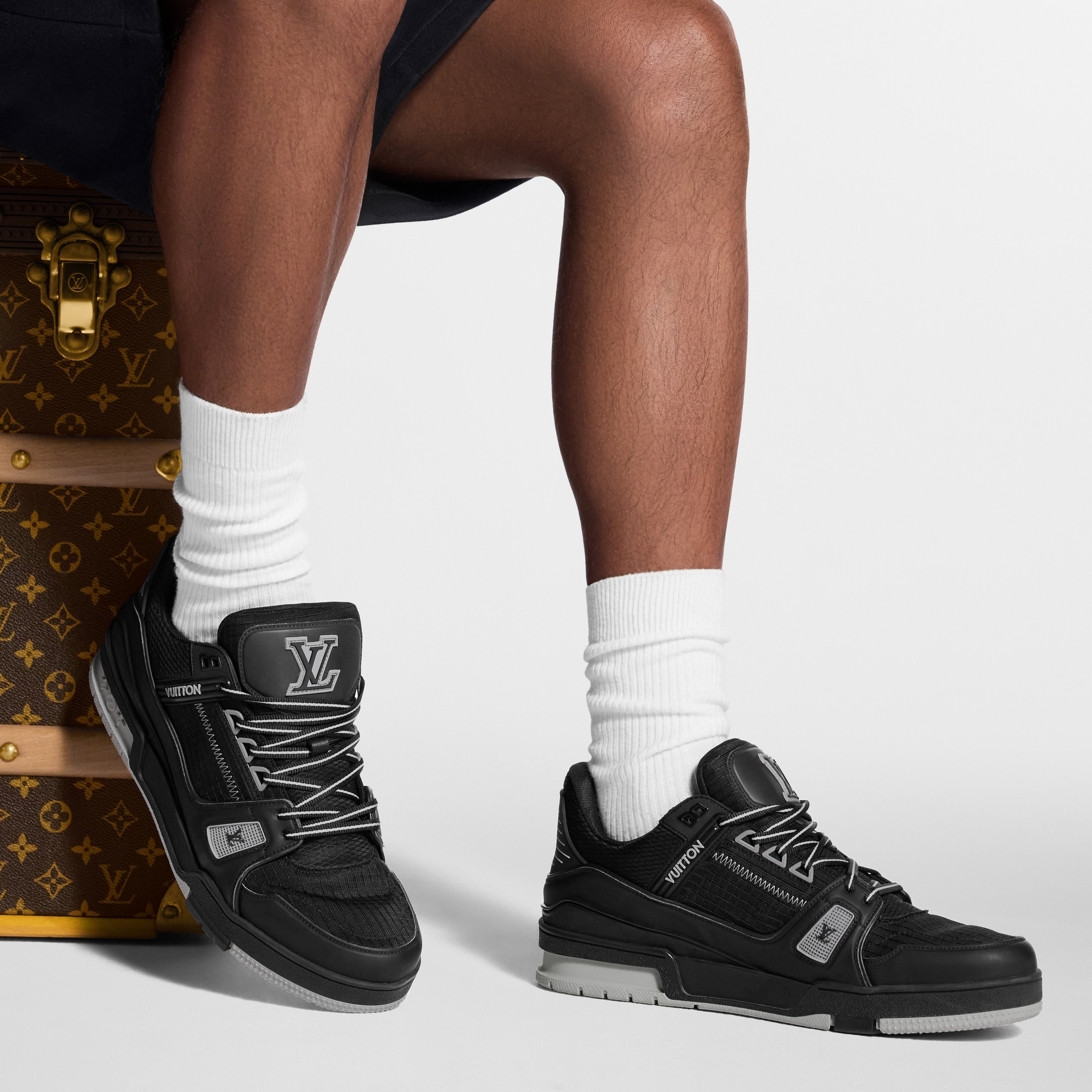 Sneaker LV Trainer  Homme Souliers Sneakers | LOUIS VUITTON (Zoom produit)