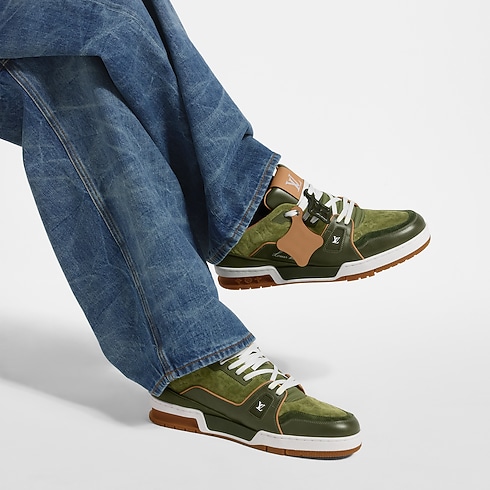 Sneaker LV Trainer Homme Souliers Sneakers | LOUIS VUITTON (Zoom produit)