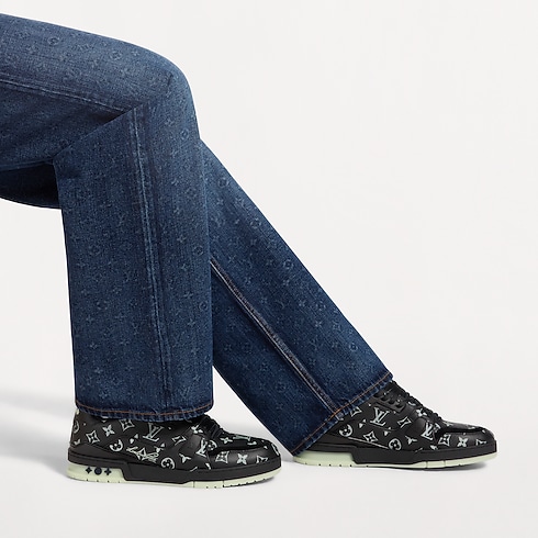 Sneaker LV Trainer Homme Souliers Sneakers | LOUIS VUITTON (Zoom produit)