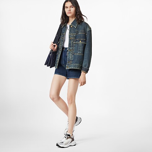 Sneaker Run 55 } | LOUIS VUITTON (Zoom produit)