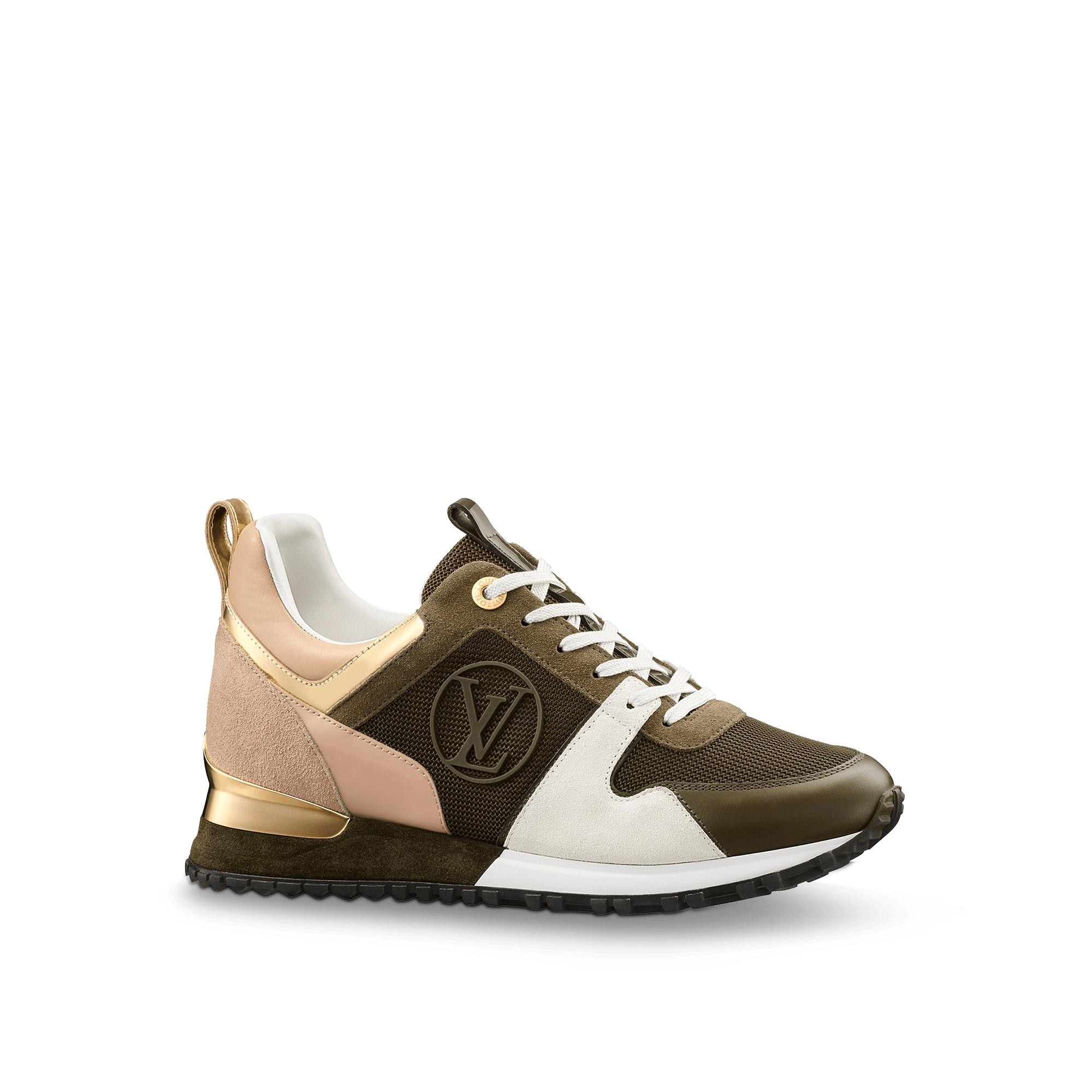 Baskets Sneakers Run Away Louis Vuitton Femme Lv Sneakers Femme