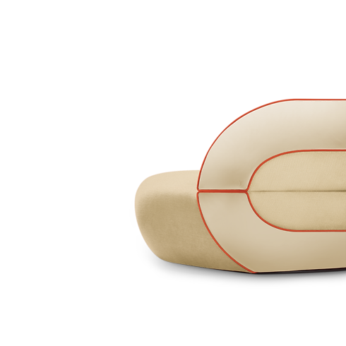 Sofa Binda par Raw Edges Malles, Voyage et Maison Maison et Art de la Table Mobilier | LOUIS VUITTON (Zoom produit)