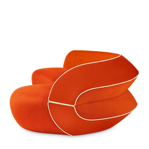 Sofa Binda par Raw Edges Malles, Voyage et Maison Maison et Art de la Table Mobilier | LOUIS VUITTON (Zoom produit)