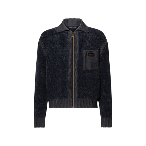 Surchemise texturée zippée Homme Prêt-à-porter Manteaux et blousons | LOUIS VUITTON (Zoom produit)
