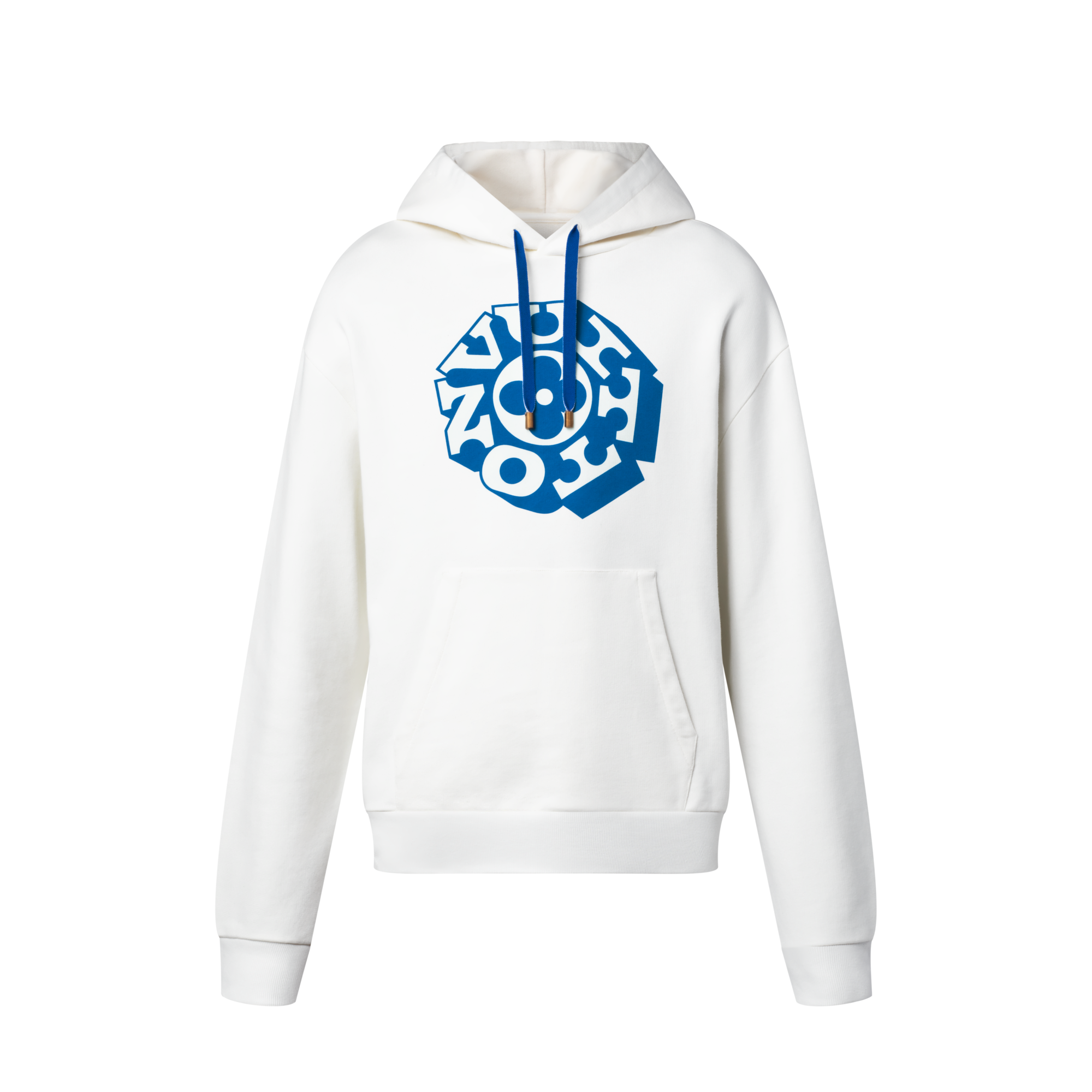 Sweat à capuche à signature imprimée  Homme Prêt-à-porter T-shirts et polos | LOUIS VUITTON (Zoom produit)