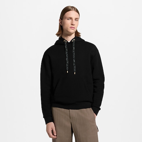 Sweat à capuche avec détails emblématiques Homme Prêt-à-porter Tout le prêt-à-porter | LOUIS VUITTON (Zoom produit)
