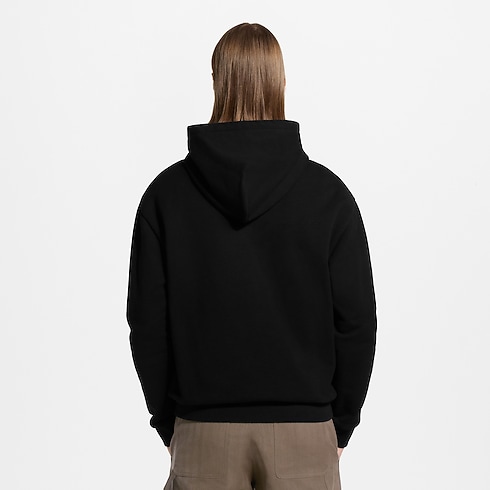 Sweat à capuche avec détails emblématiques Homme Prêt-à-porter Tout le prêt-à-porter | LOUIS VUITTON (Zoom produit)