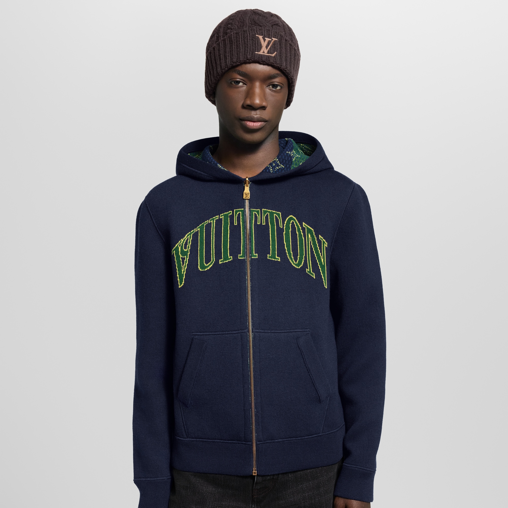 Sweat à capuche double-face Monogram réversible  Homme Prêt-à-porter Tout le prêt-à-porter | LOUIS VUITTON (Zoom produit)