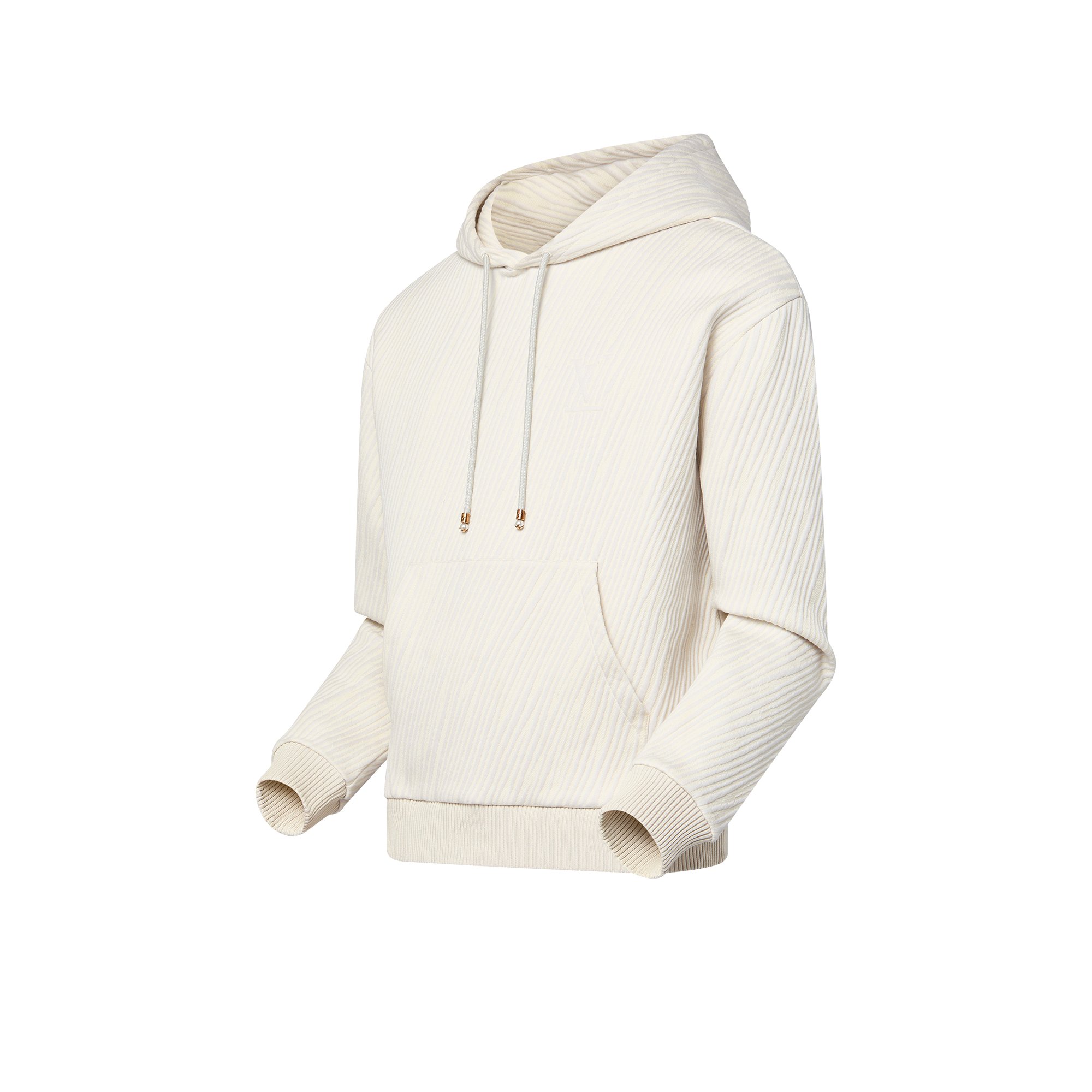 Sweat à capuche en jacquard de coton mélangé  Homme Prêt-à-porter Tout le prêt-à-porter | LOUIS VUITTON (Zoom produit)