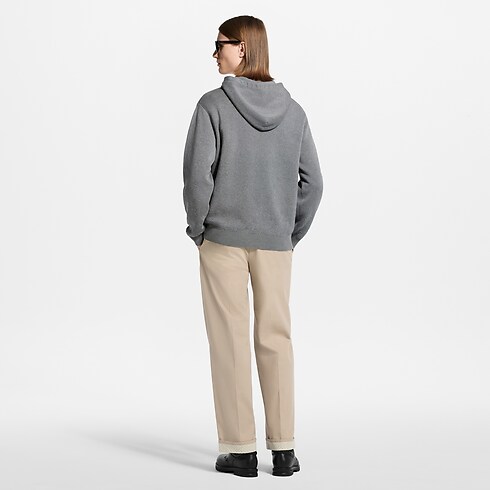 Sweat à capuche en jacquard Monogram Gradient Homme Prêt-à-porter Tout le prêt-à-porter | LOUIS VUITTON (Zoom produit)