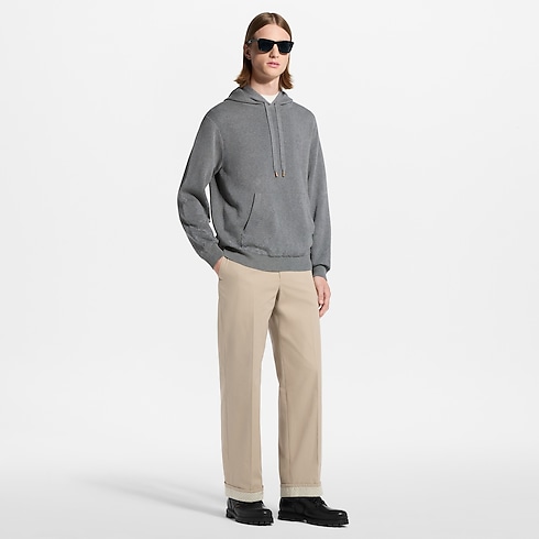 Sweat à capuche en jacquard Monogram Gradient Homme Prêt-à-porter Tout le prêt-à-porter | LOUIS VUITTON (Zoom produit)