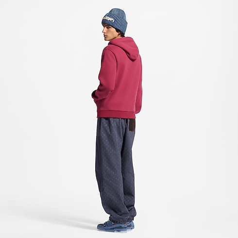 Sweat zippé à capuche et signature punch needle Homme Prêt-à-porter Tout le prêt-à-porter | LOUIS VUITTON (Zoom produit)
