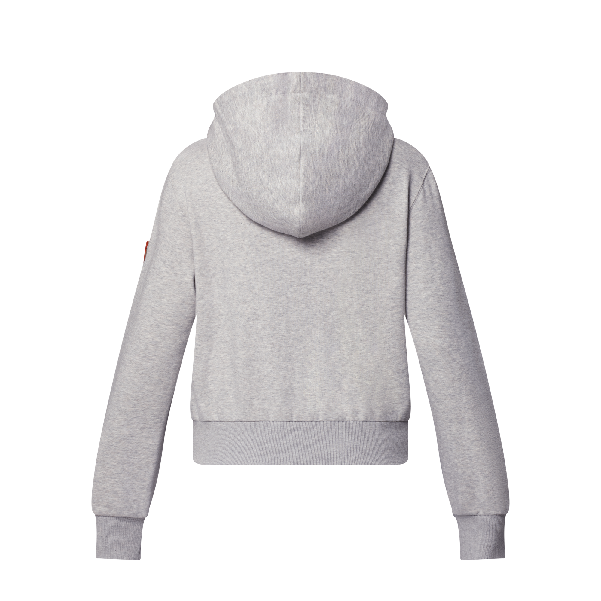 Sweatshirt à capuche et détails en cuir  Femme Prêt-à-porter Hauts | LOUIS VUITTON (Zoom produit)