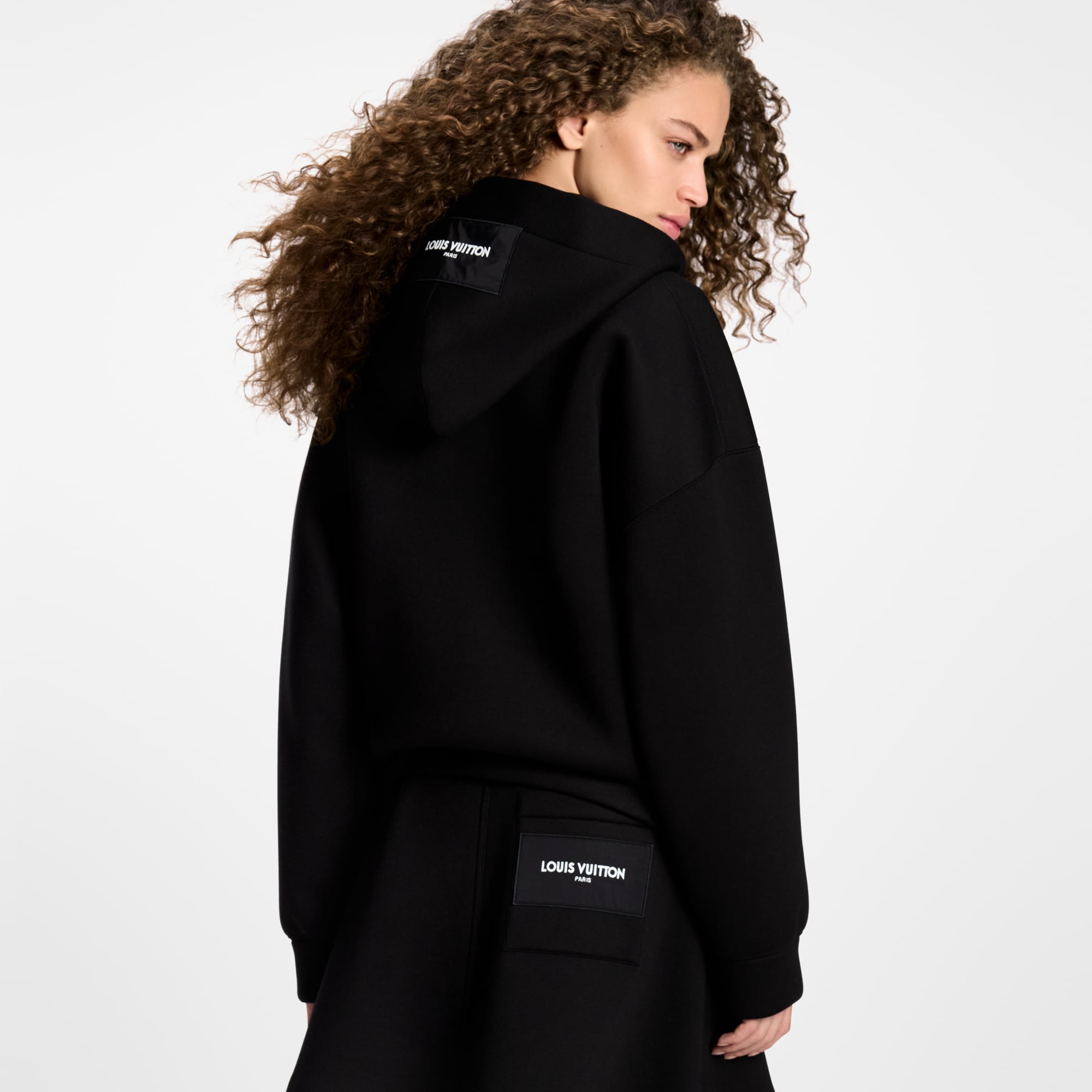 Sweatshirt à fermeture à glissière et motif foulard Monogram  Femme Prêt-à-porter Hauts | LOUIS VUITTON (Zoom produit)