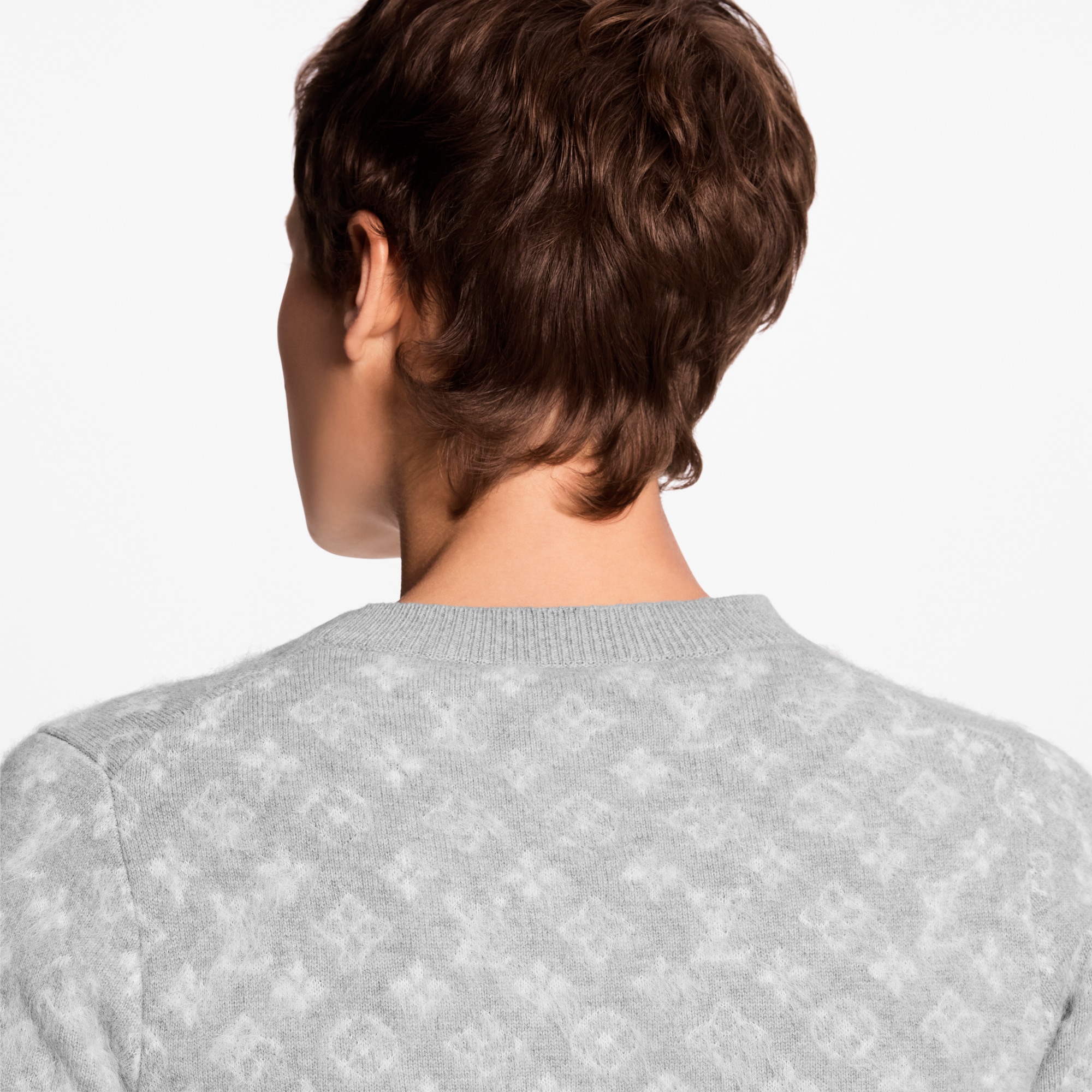 Sweatshirt Monogram en maille brossée  Femme Prêt-à-porter Maille | LOUIS VUITTON (Zoom produit)