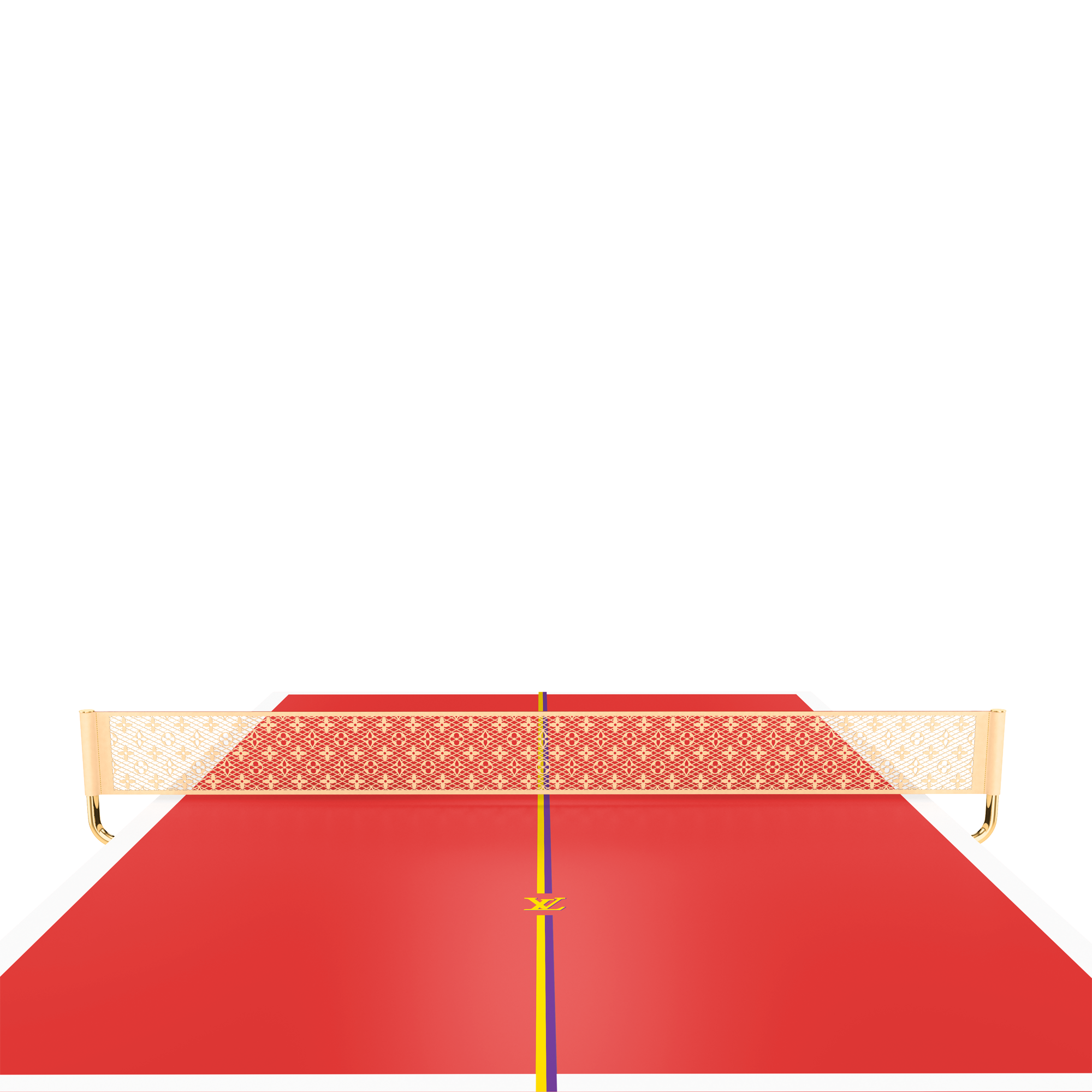 Table de ping-pong en toile - Taille règlementaire Cuir et autres matières Malles, Voyage et Maison Sport et jeux } | LOUIS VUITTON (Zoom produit)