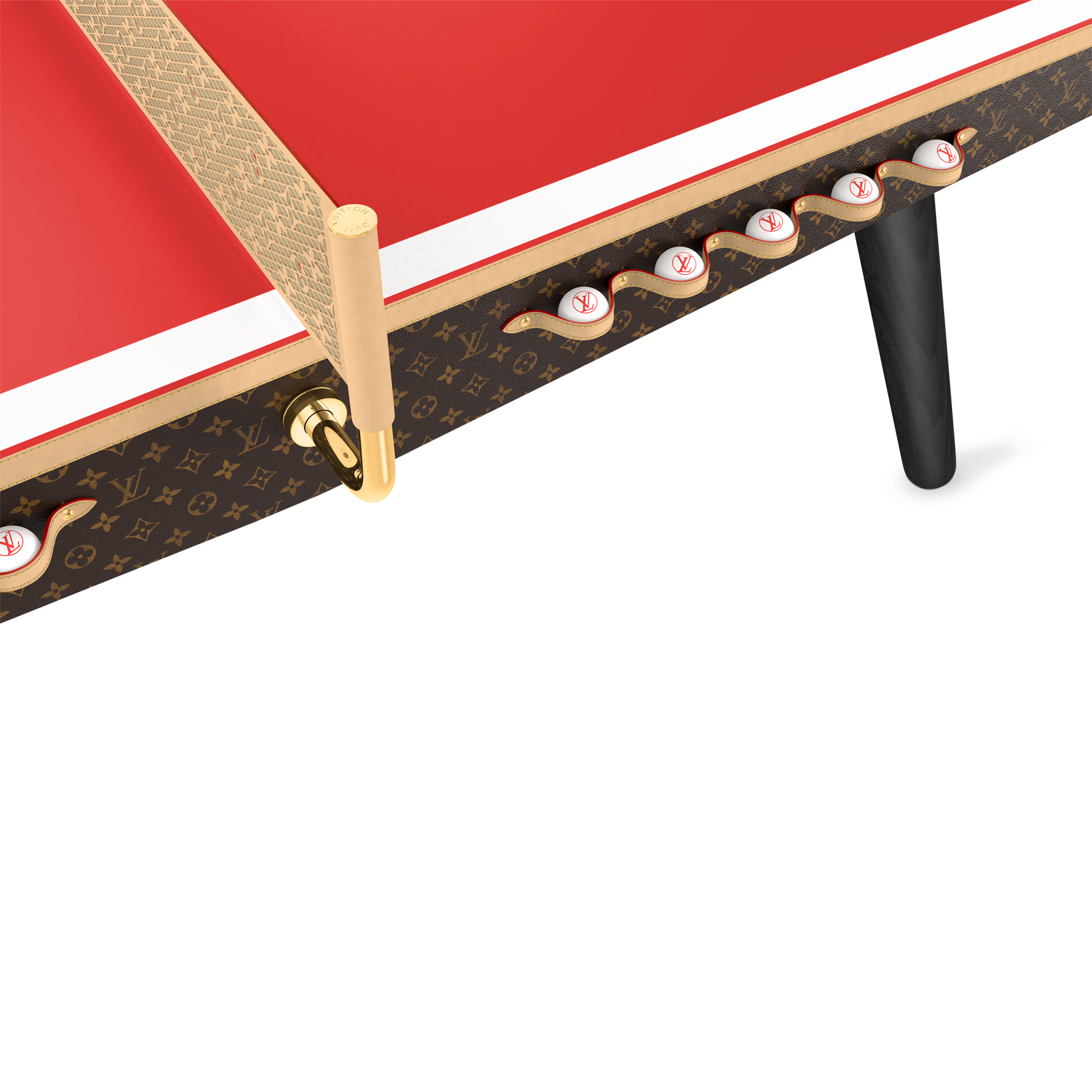 Table de ping-pong en toile - Taille règlementaire Cuir et autres matières Malles, Voyage et Maison Sport et jeux } | LOUIS VUITTON (Zoom produit)