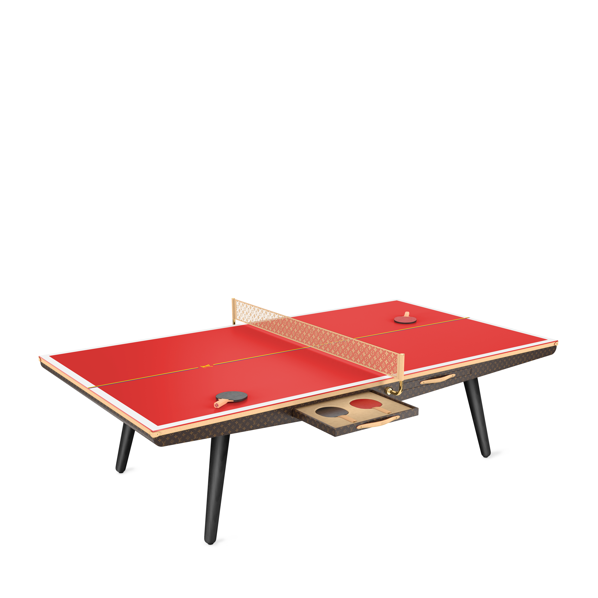 Table de ping-pong en toile - Taille règlementaire Cuir et autres matières Malles, Voyage et Maison Sport et jeux } | LOUIS VUITTON (Zoom produit)