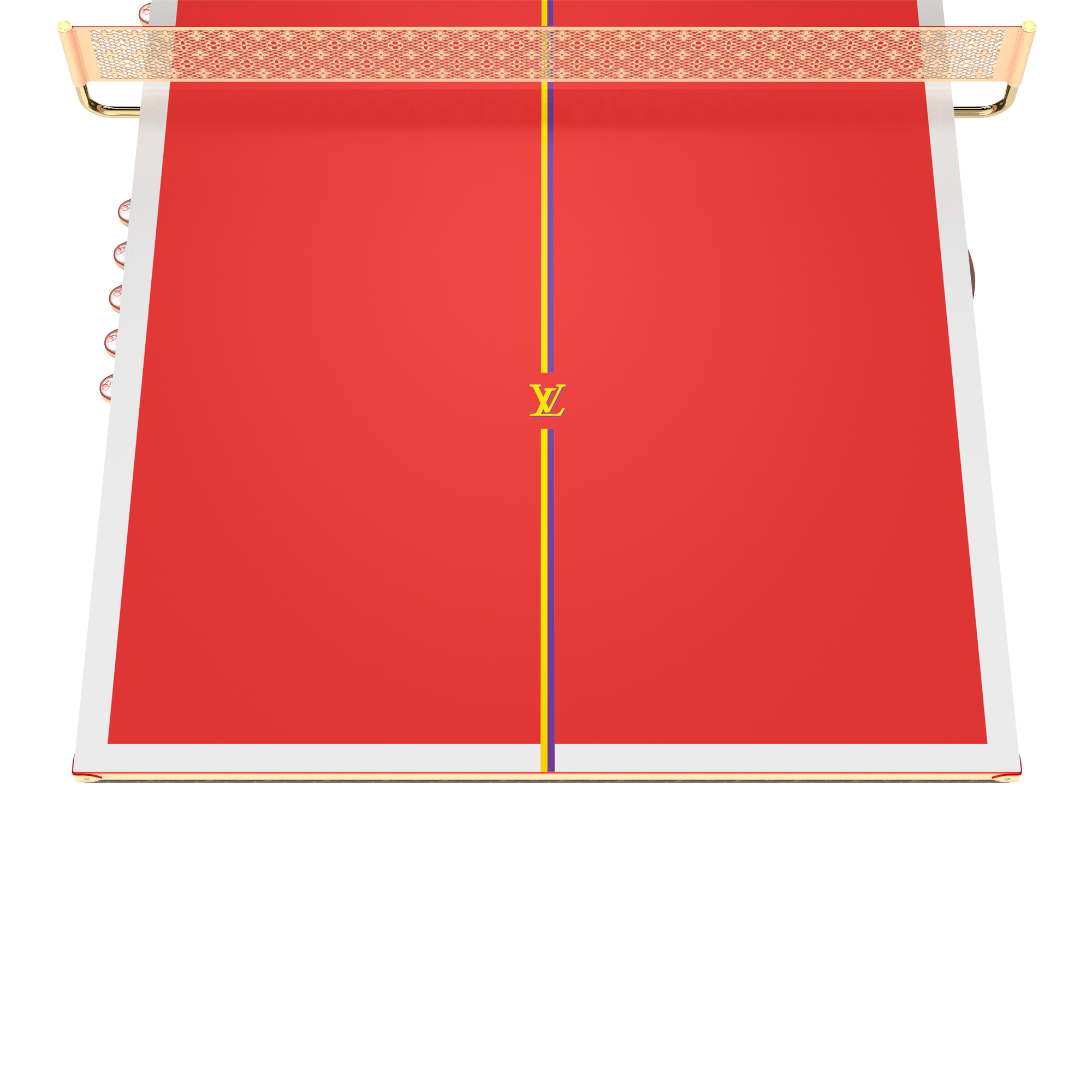 Table de ping-pong en toile - Taille règlementaire Cuir et autres matières Malles, Voyage et Maison Sport et jeux } | LOUIS VUITTON (Zoom produit)