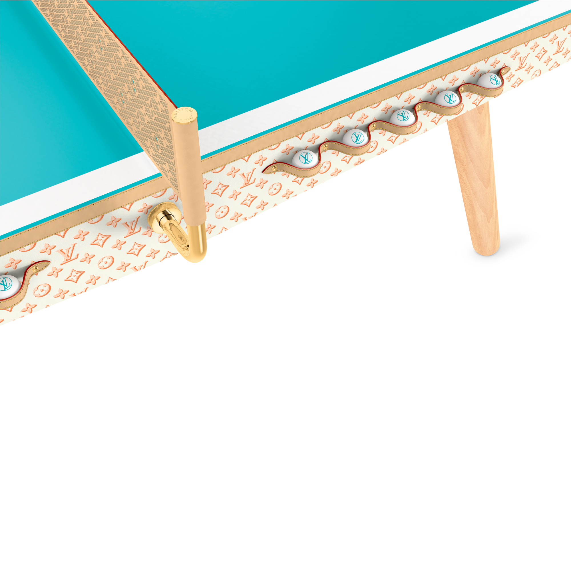 Table de ping-pong en toile - Taille règlementaire Cuir et autres matières Malles, Voyage et Maison Sport et jeux } | LOUIS VUITTON (Zoom produit)