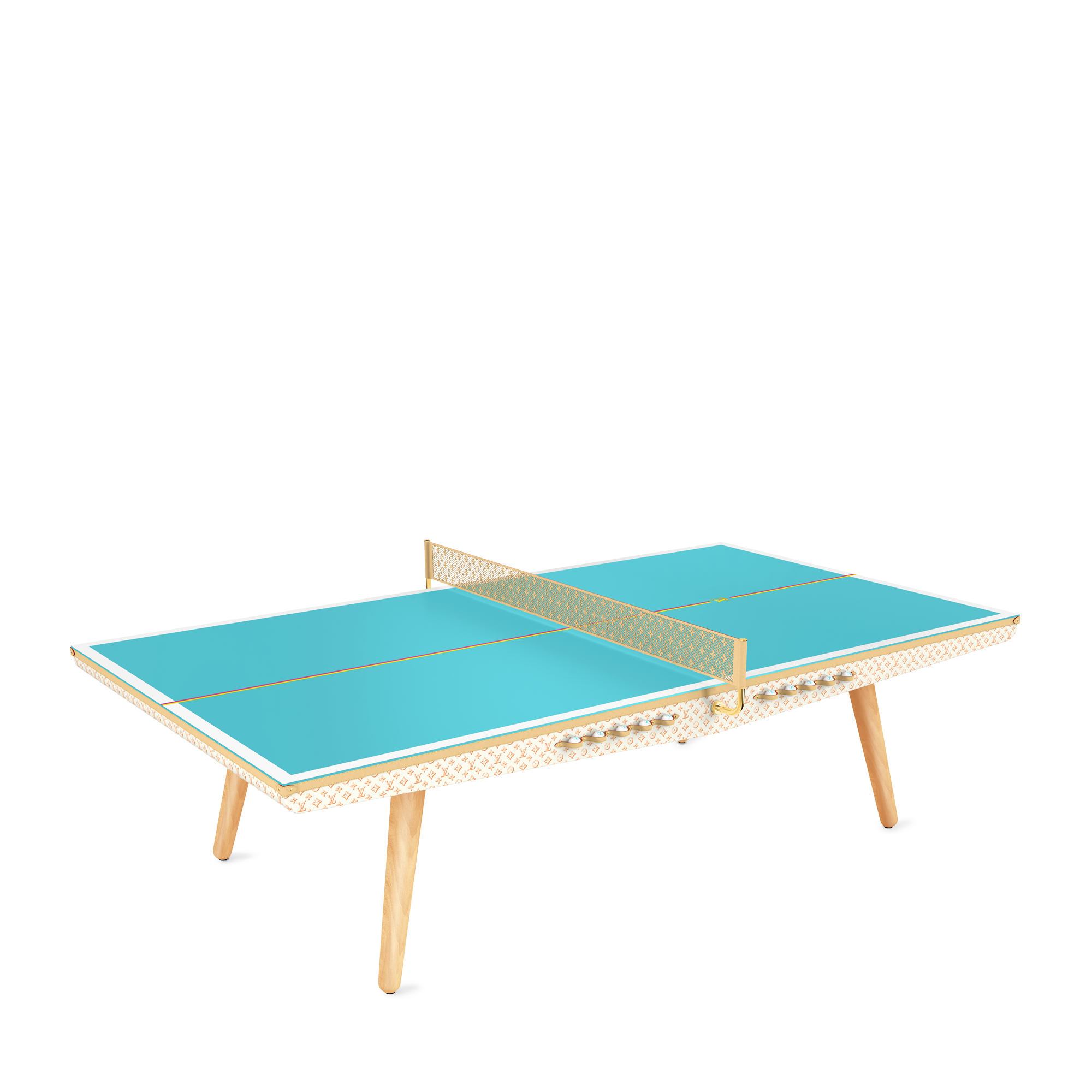 Table de ping-pong en toile - Taille règlementaire Cuir et autres matières Malles, Voyage et Maison Sport et jeux } | LOUIS VUITTON (Zoom produit)