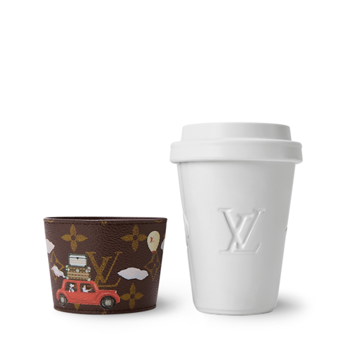 Tasse Honoré PM Carnets de Palace S00 Malles, Voyage et Maison Sport et jeux } | LOUIS VUITTON (Zoom produit)