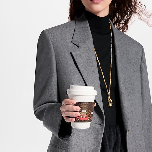 Tasse Honoré PM Carnets de Palace vue portée