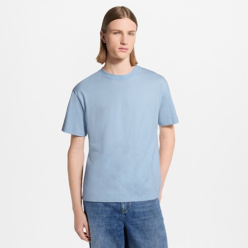 Tee-shirt à motif floqué Monogram Gradient Homme Prêt-à-porter T-shirts et polos | LOUIS VUITTON (Zoom produit)