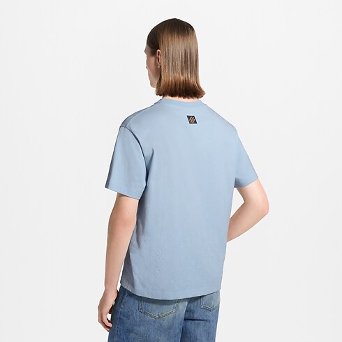 Tee-shirt à motif floqué Monogram Gradient Homme Prêt-à-porter T-shirts et polos | LOUIS VUITTON (Zoom produit)