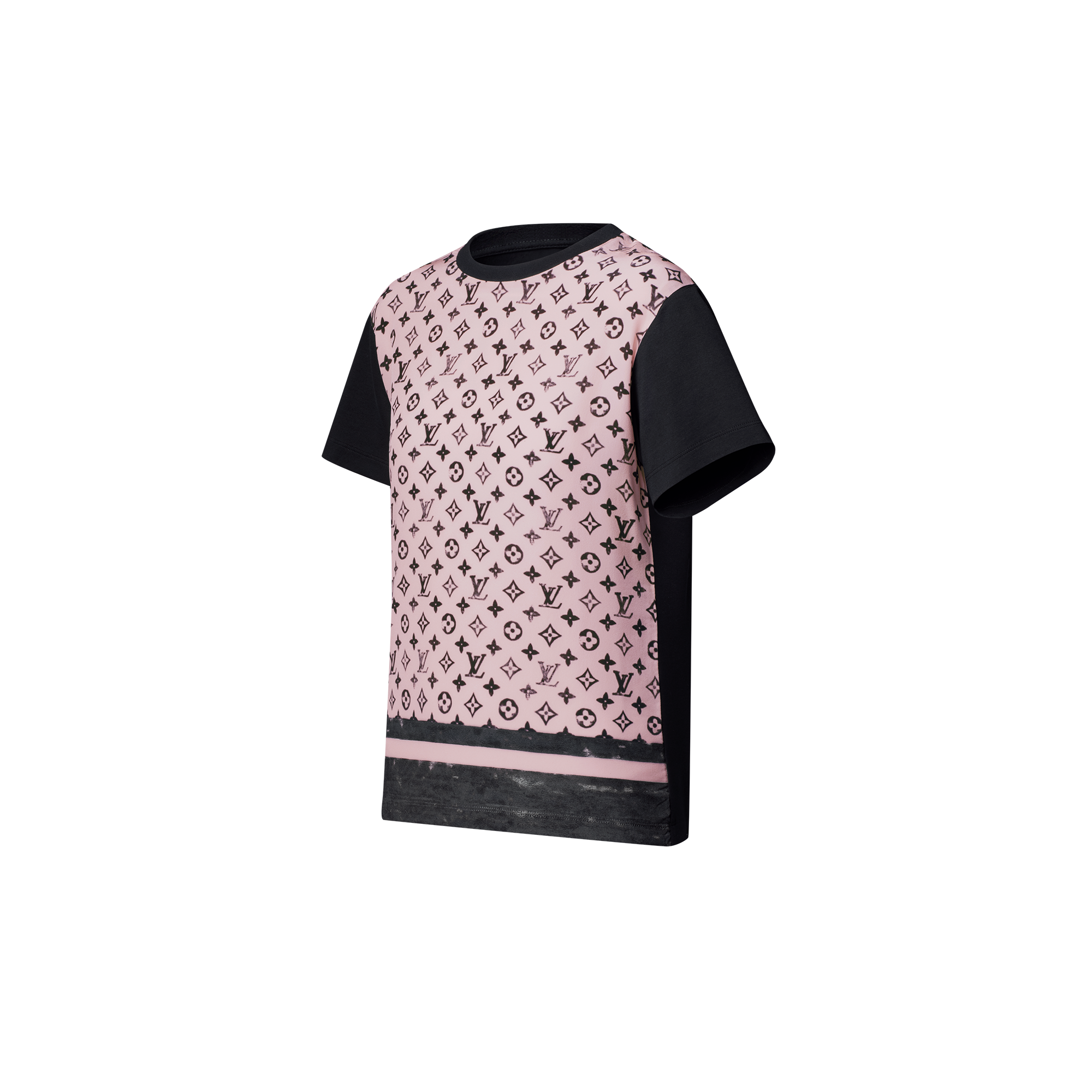 Tee-shirt à motif Monogram délavé  Femme Prêt-à-porter Hauts | LOUIS VUITTON (Zoom produit)