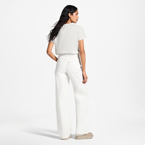 Tee-shirt à poche emblématique Femme Prêt-à-porter T-shirts et sweats | LOUIS VUITTON (Zoom produit)