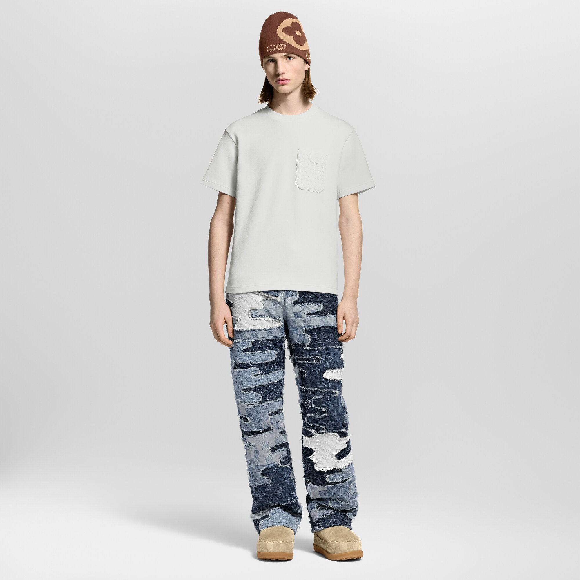 Tee-shirt à poche Monogram  Homme Prêt-à-porter T-shirts et polos | LOUIS VUITTON (Zoom produit)