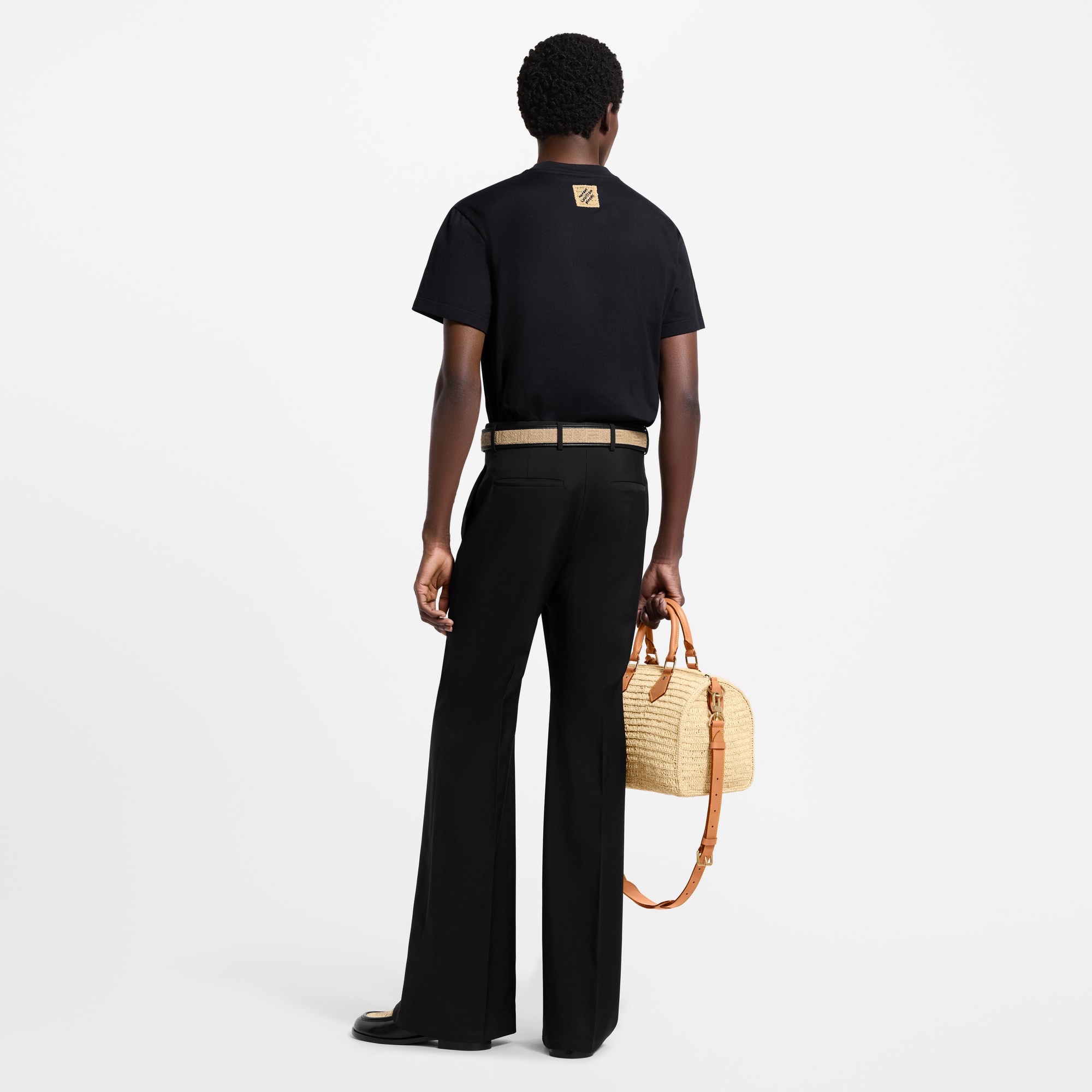 Tee-shirt à signatures brodées  Homme Prêt-à-porter T-shirts et polos | LOUIS VUITTON (Zoom produit)