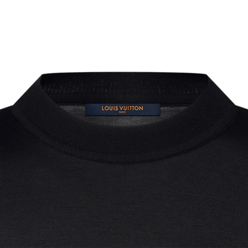 Tee-shirt de soirée manches longues en laine ultrafine Homme Prêt-à-porter Tout le prêt-à-porter | LOUIS VUITTON (Zoom produit)