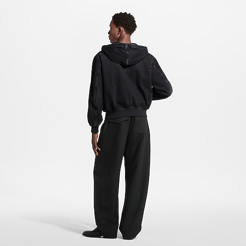 Tee-shirt en maille jacquard Monogram Homme Prêt-à-porter Tout le prêt-à-porter | LOUIS VUITTON (Zoom produit)