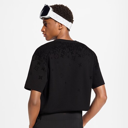 Tee-shirt en maille Monogram Homme Prêt-à-porter Tout le prêt-à-porter | LOUIS VUITTON (Zoom produit)