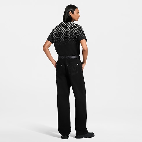 Tee-shirt Monogram Gradient en coton Homme Prêt-à-porter T-shirts et polos | LOUIS VUITTON (Zoom produit)