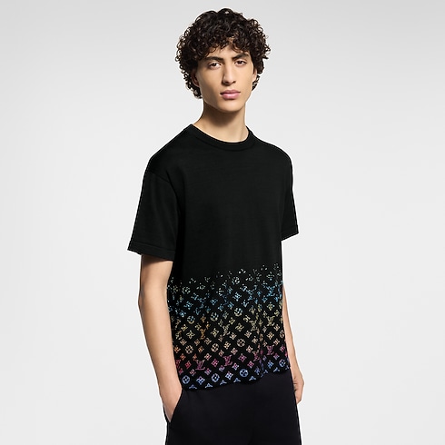 Tee-shirt ornementé Monogram Gradient Homme Prêt-à-porter Maille et sweatshirts | LOUIS VUITTON (Zoom produit)