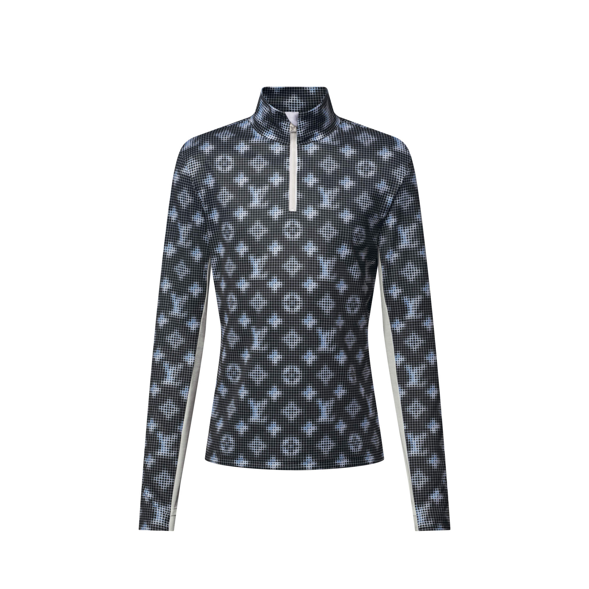 Tee-shirt technique à manches longues Monogram  Homme Prêt-à-porter T-shirts et polos | LOUIS VUITTON (Zoom produit)