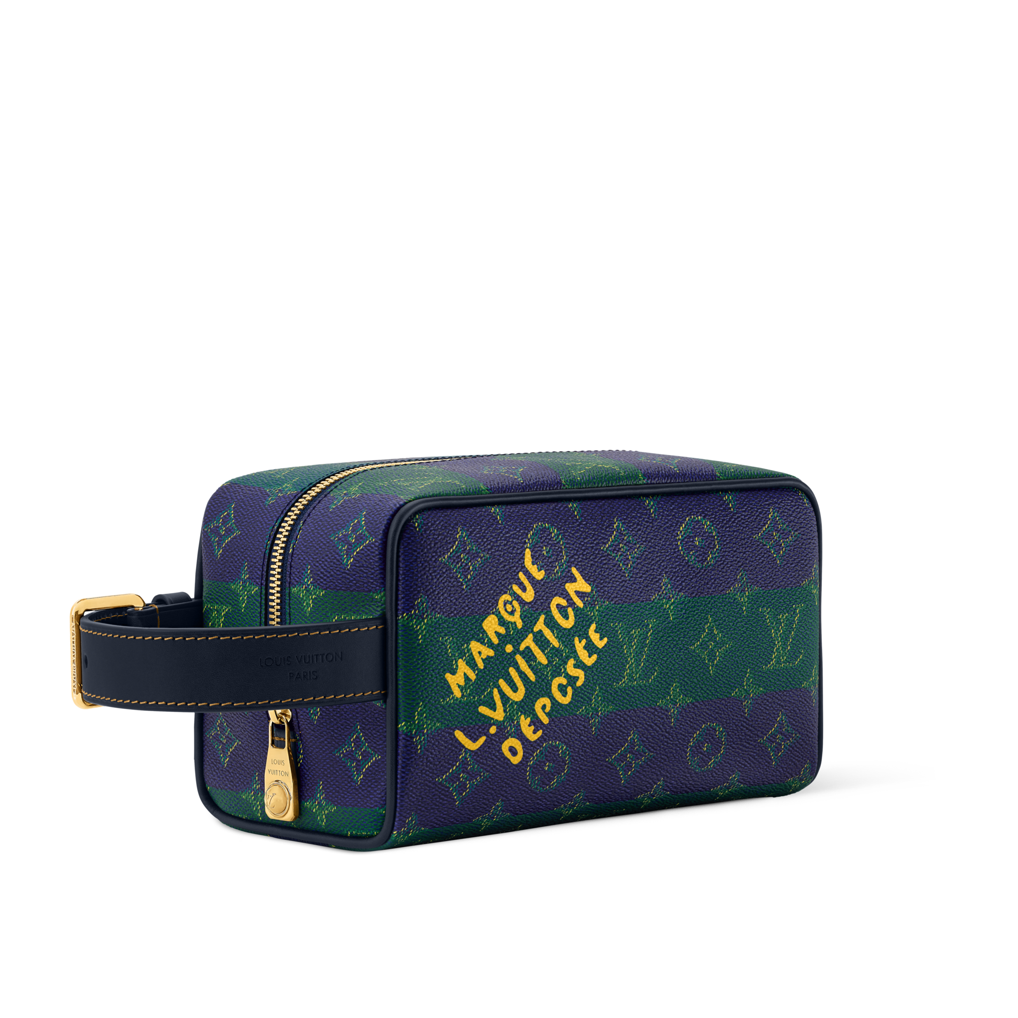 Trousse de toilette Locker Dopp Kit Monogram Heritage Homme Voyage Accessoires de voyage | LOUIS VUITTON (Zoom produit)