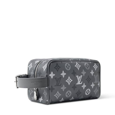 Trousse de toilette Locker Dopp Kit Monogram Shadow Homme Voyage Accessoires de voyage | LOUIS VUITTON (Zoom produit)