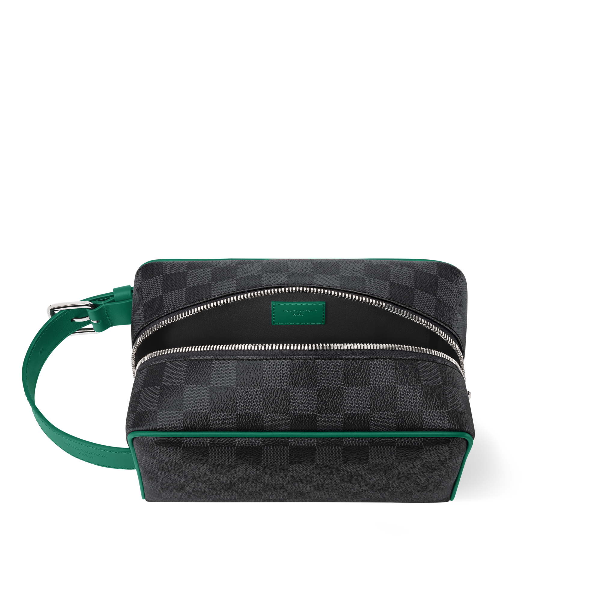 Trousse de toilette Locker Dopp Kit Toile Damier Graphite Homme Voyage Accessoires de voyage | LOUIS VUITTON (Zoom produit)