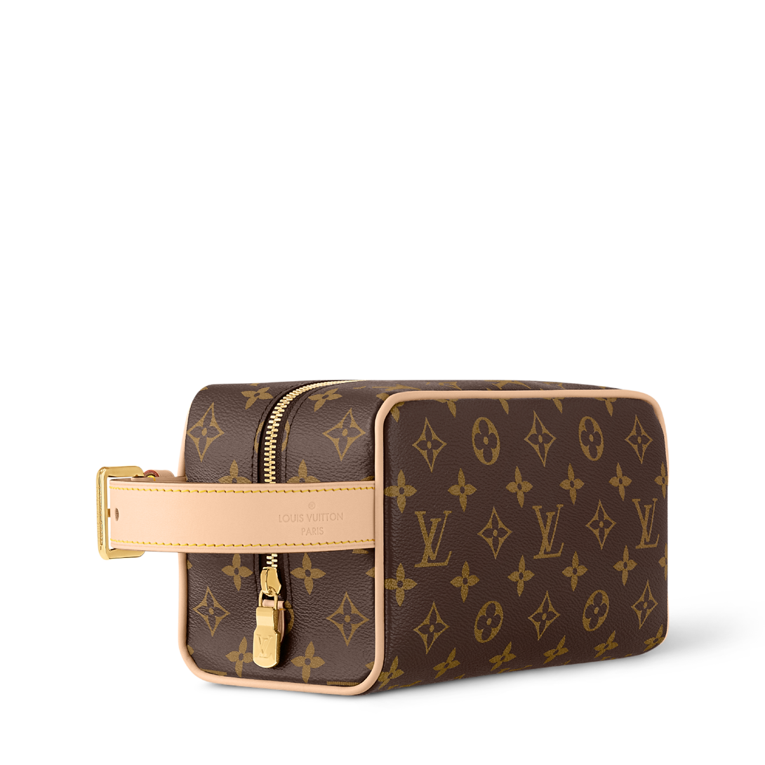 Sac De Toilette Suspendu Pour Hommes, Kit Dopp En Toile