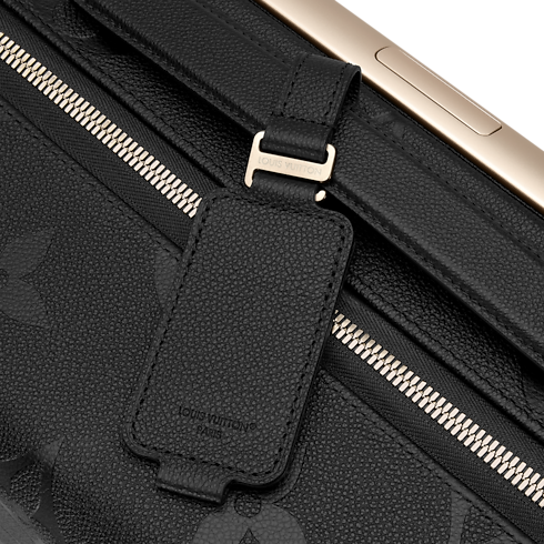 Valise cabine Horizon 55 Cuir Monogram Empreinte Homme Voyage Bagages roulants | LOUIS VUITTON (Zoom produit)